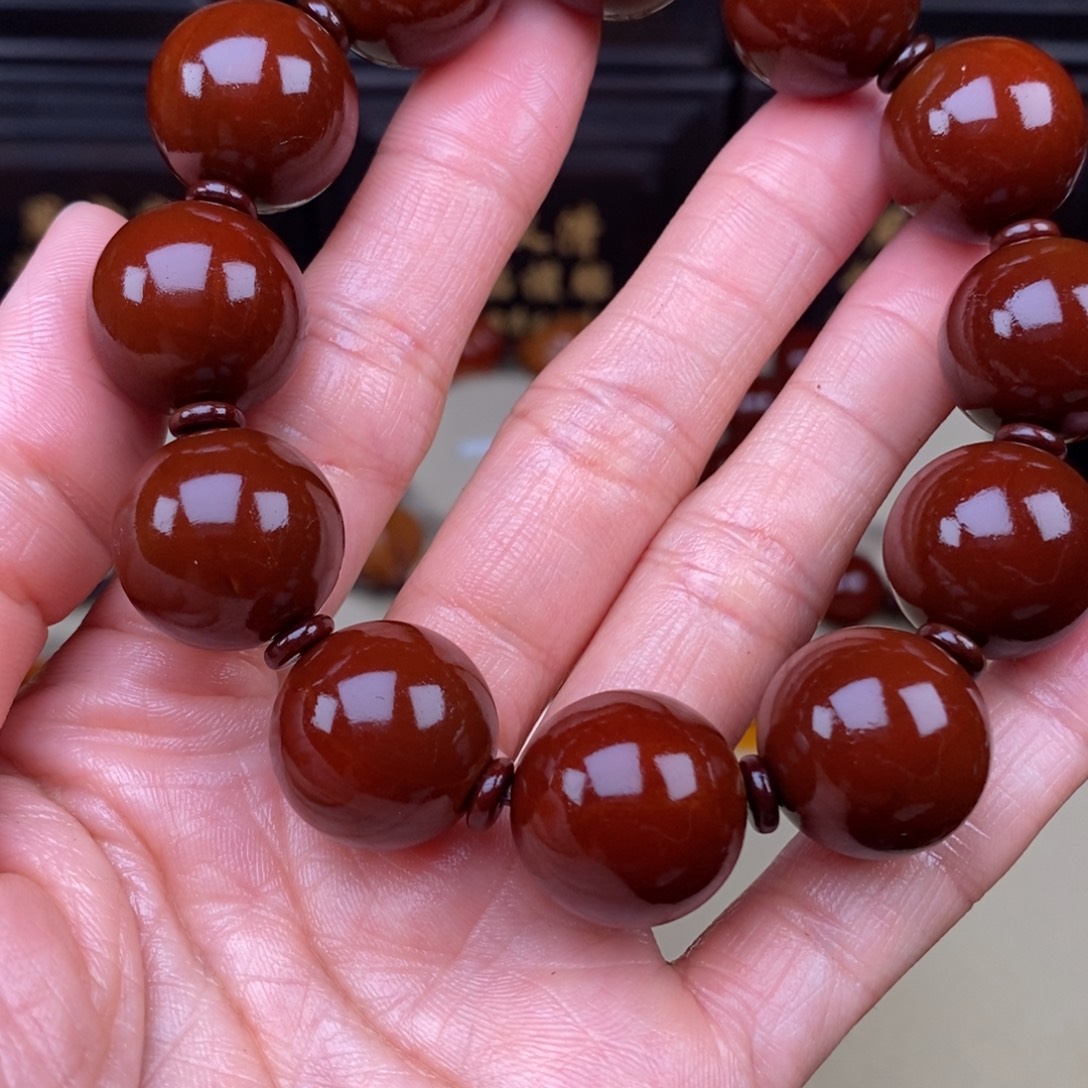 用***4吊坠橄榄核光珠光珠