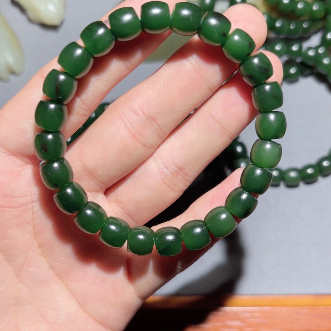 和田玉手链未镶嵌