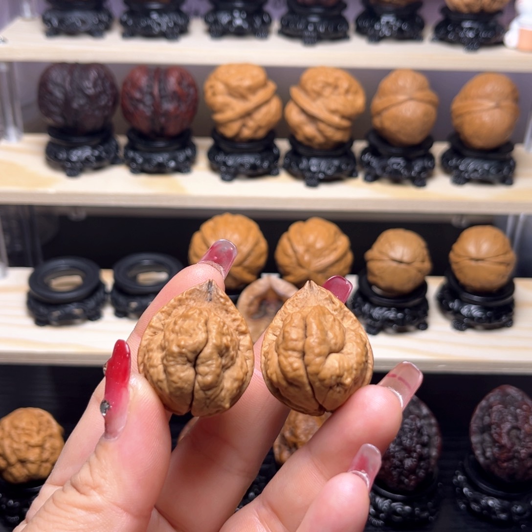 文玩核桃吊坠10w羊头蟾32尺