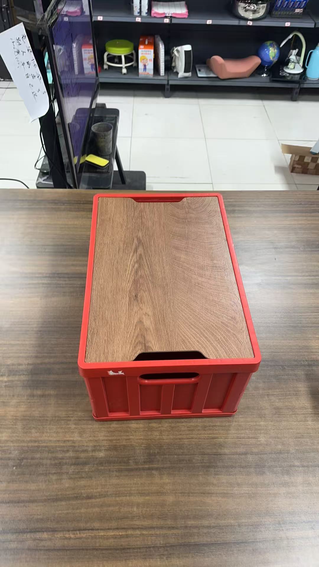 红色收纳筐大号收纳