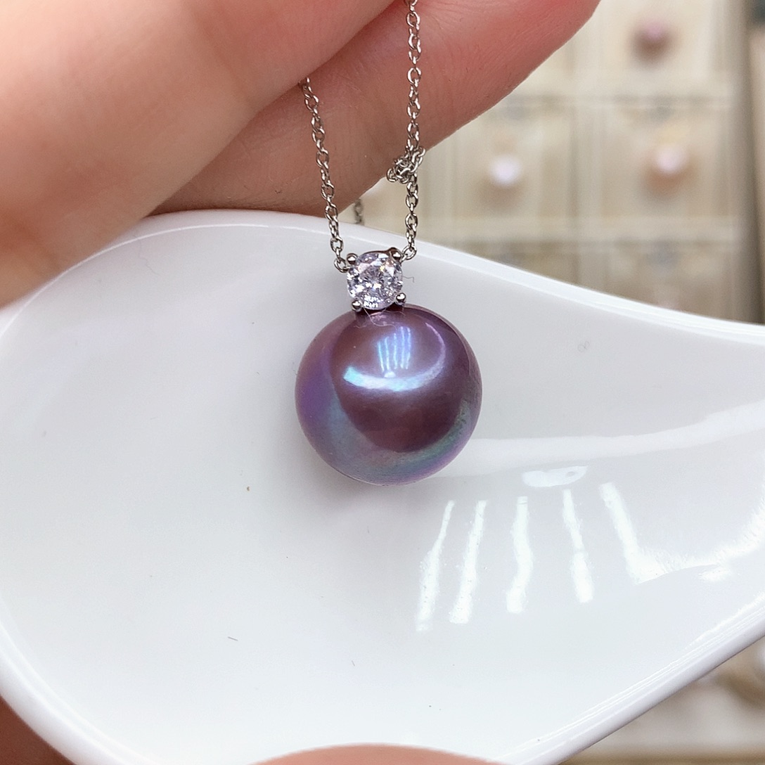 淡水珍珠颈饰合金