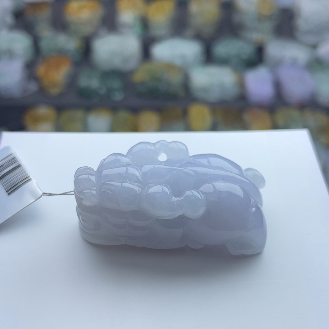 翡翠颈饰未镶嵌貔貅