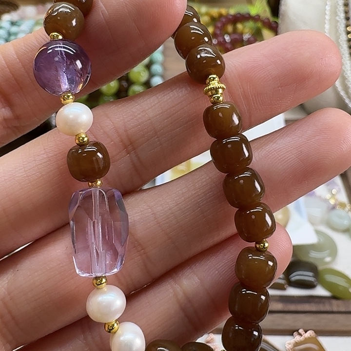 和田玉（糖玉）手链未镶嵌