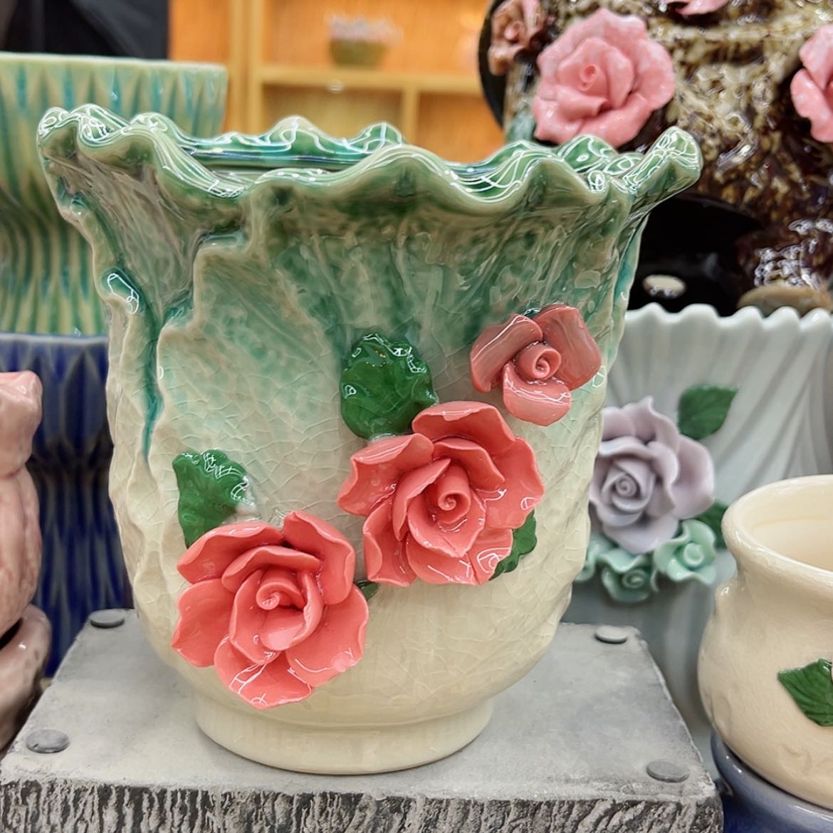 【闪购商品】陶瓷花盆