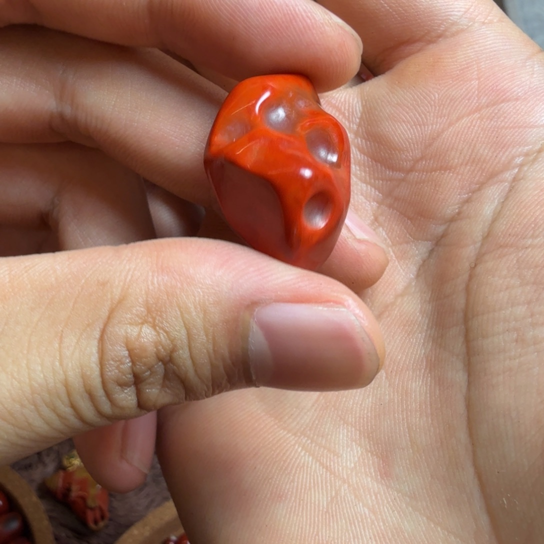 南红玛瑙未镶嵌珠宝半成品
