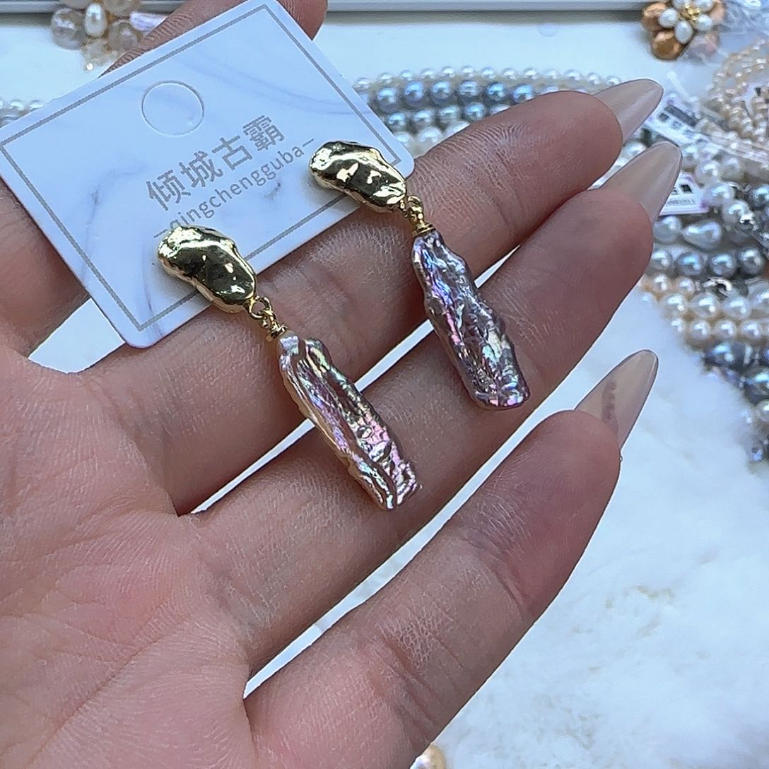 银S925镶嵌项链定制839淡水珍珠