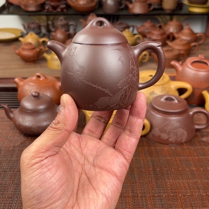 紫砂茶壶紫砂壶微瑕150cc