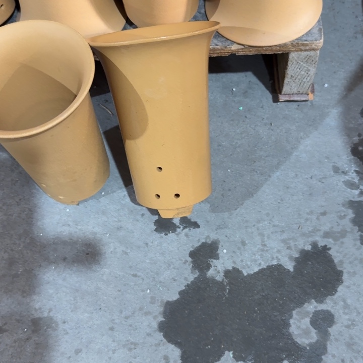 紫砂花盆 高度20口径14俩只