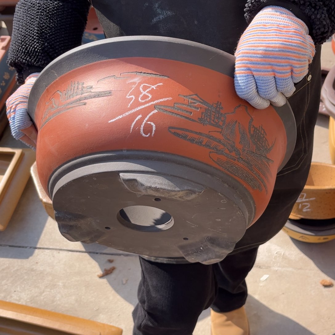 紫砂花盆盆景艺术