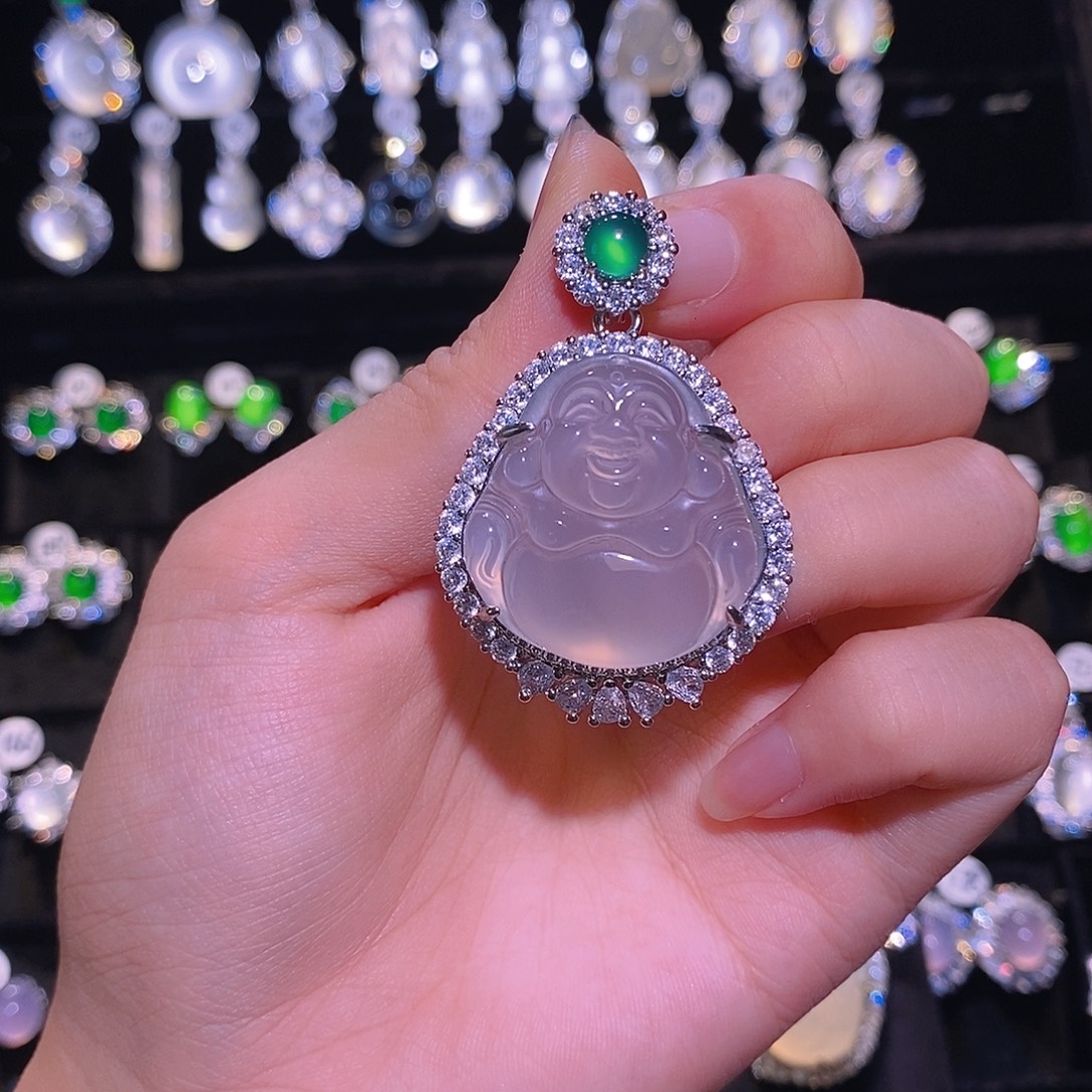 玛瑙/玉髓合金颈饰