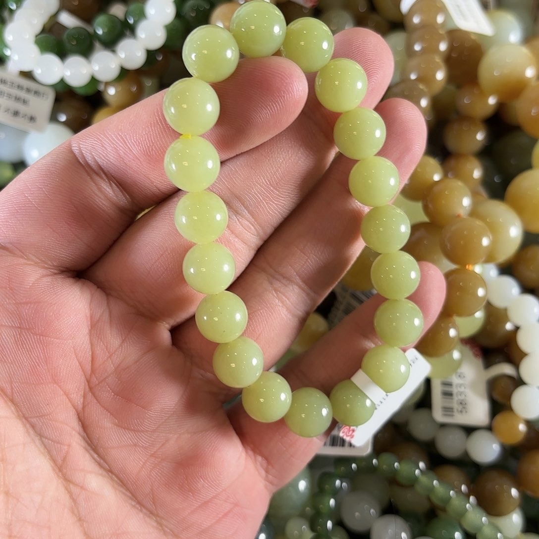 和田玉手链未镶嵌W87