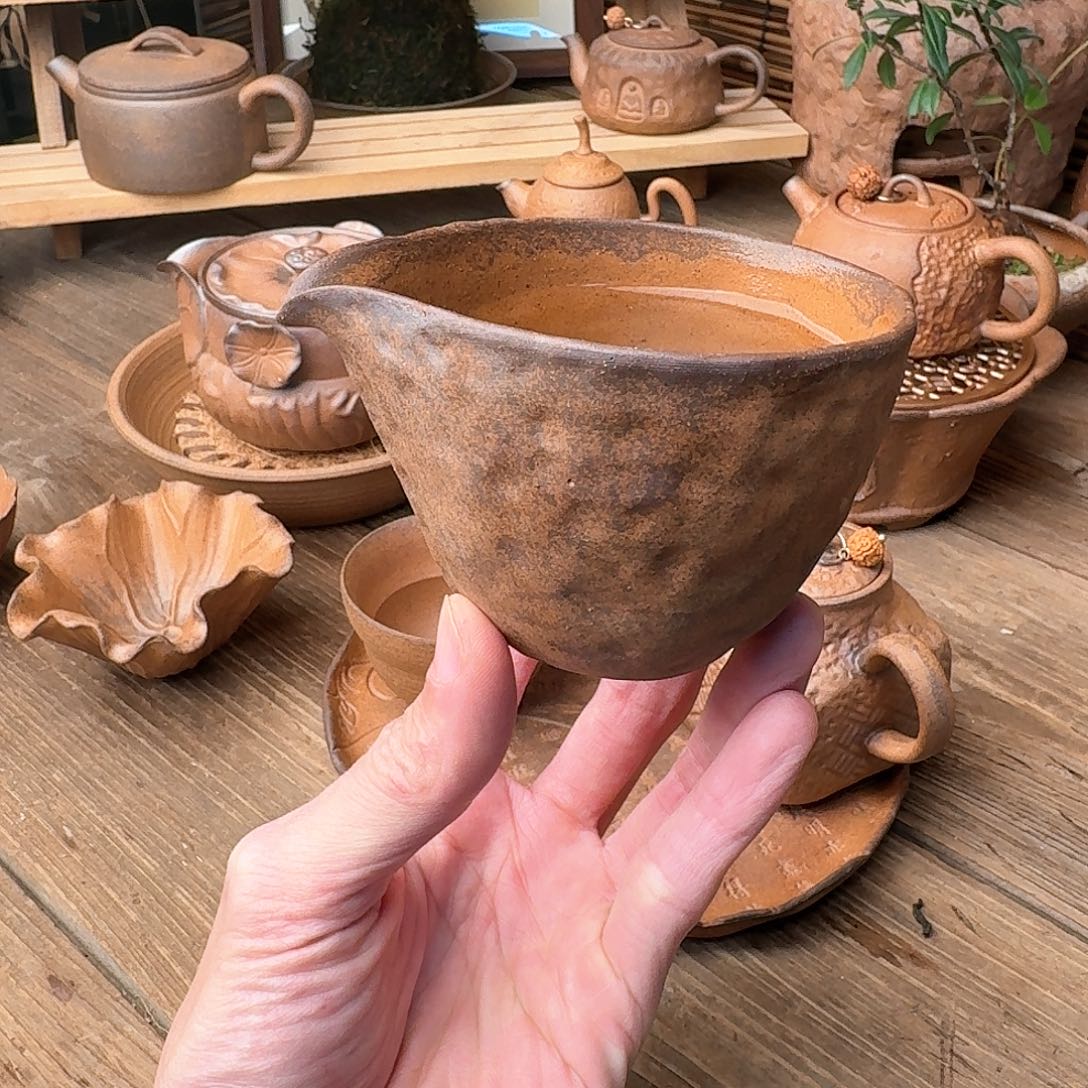 原矿老岩泥茶器系列