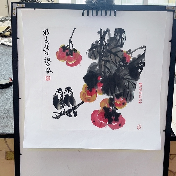 国画张圣敏先生纯手绘作品