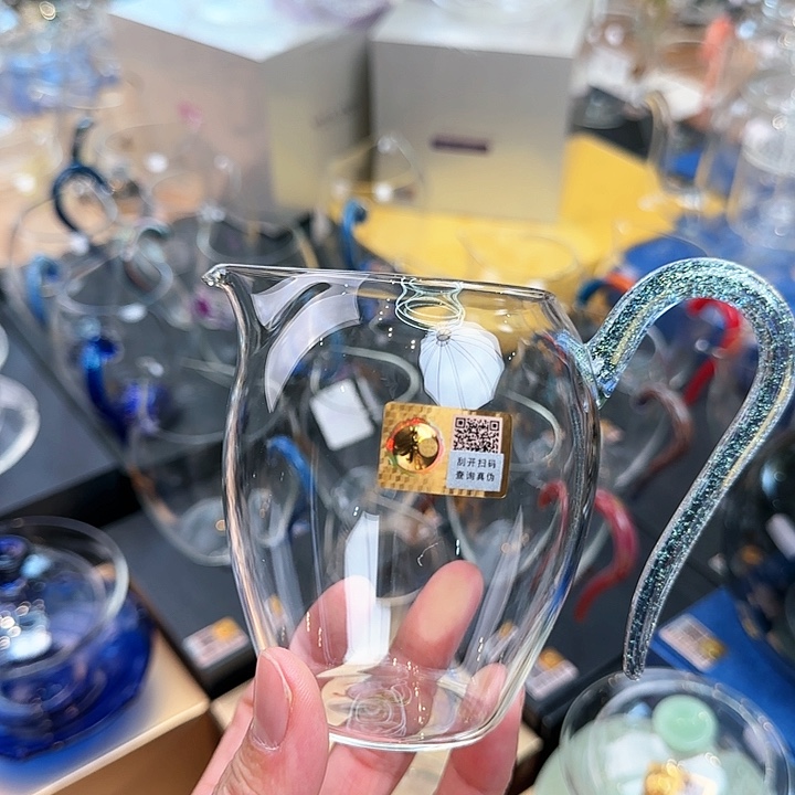 禾器蓝金怡然公道杯