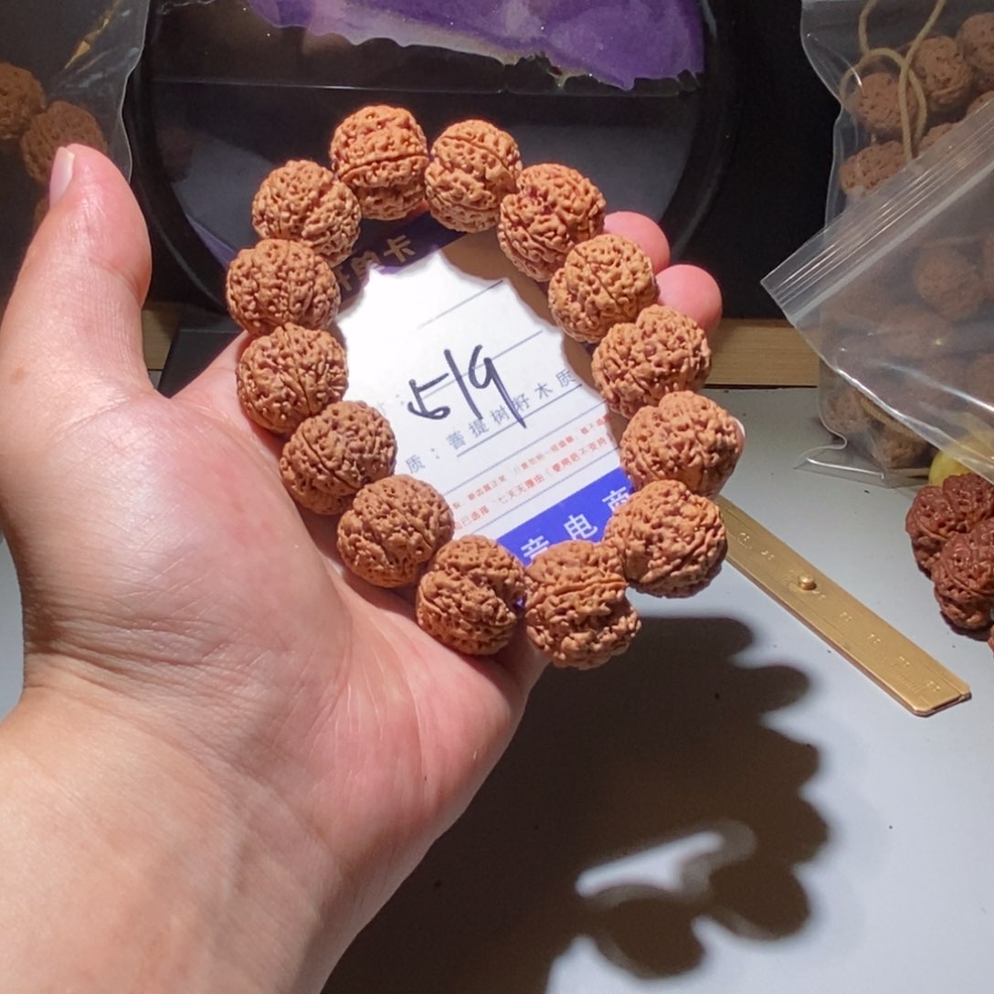 金刚菩提手串519号尺寸22梅花