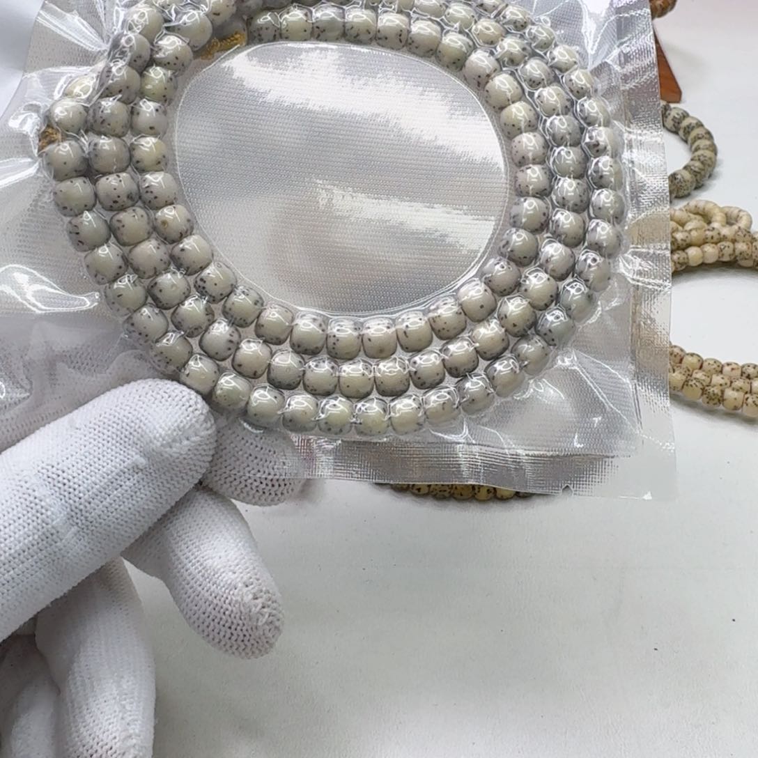 星月菩提手串26灭世糯冰石玉河豚7左右桶108