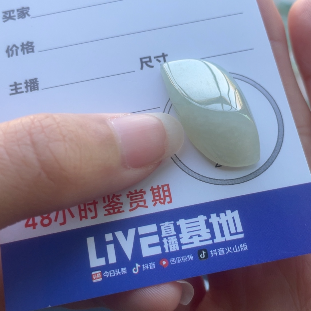 翡翠未镶嵌颈饰随行