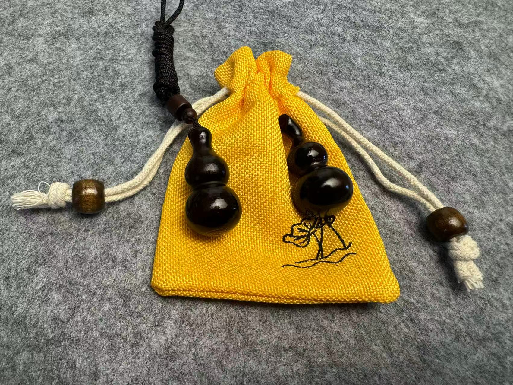 【开】雷击木真雷击枣木小葫芦福禄手把件