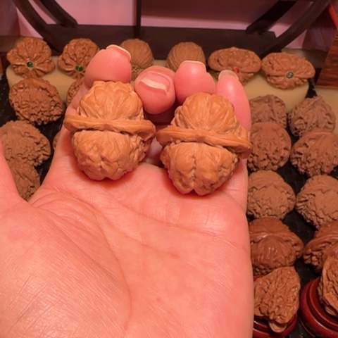 把件文玩核桃哈蟆