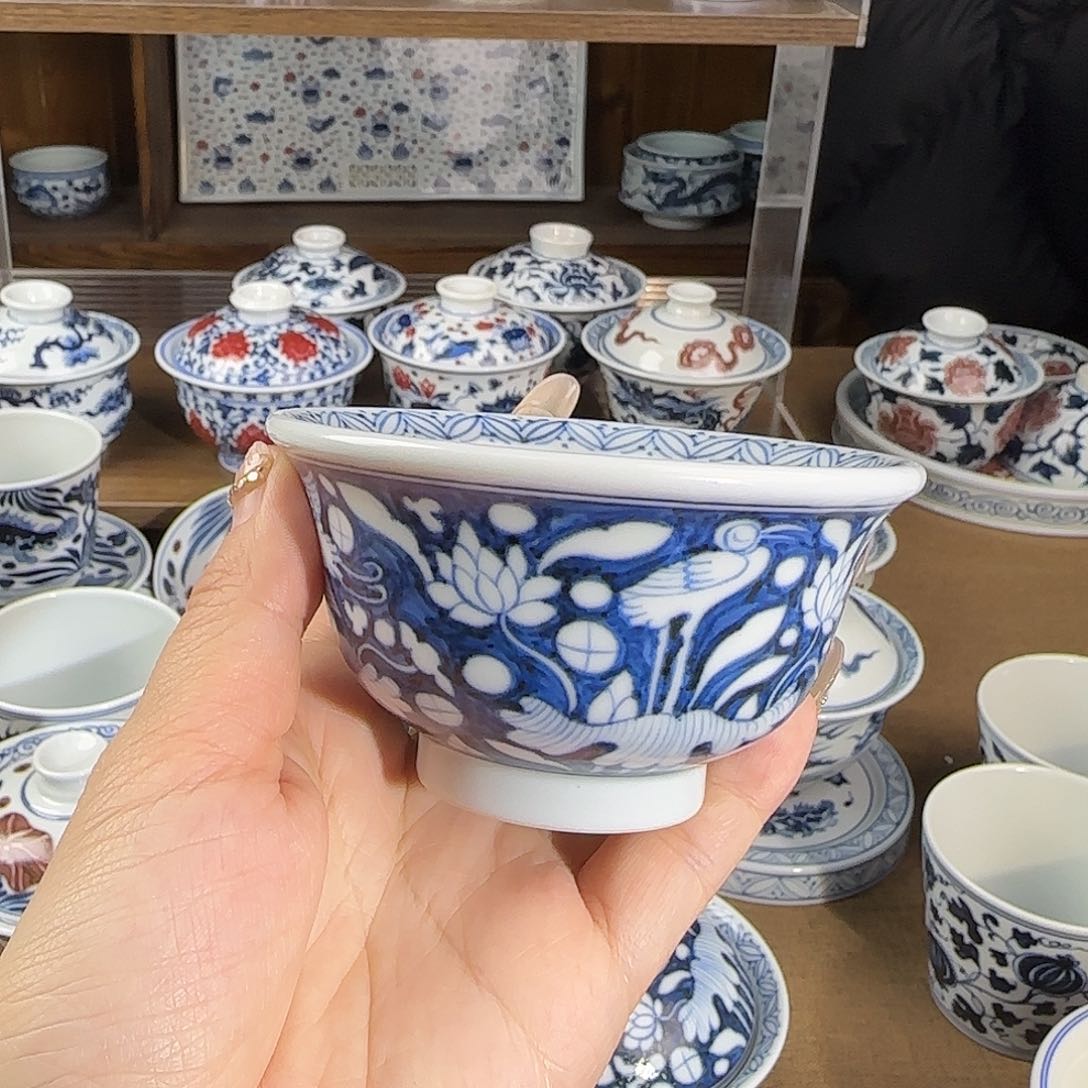 景德镇手工手绘茶器