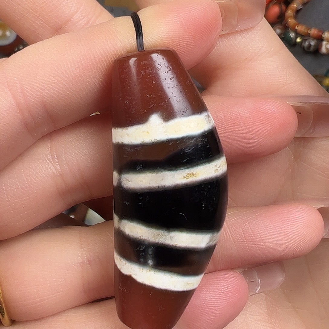 玛瑙/玉髓未镶嵌手链牛角