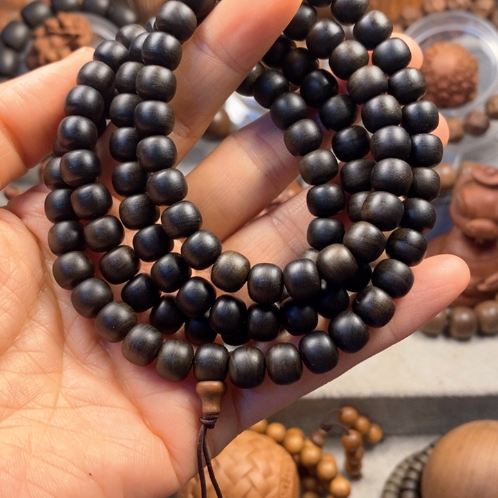 凡***渡手串/手链檀香木老山檀奶香味7*8阴沉老料