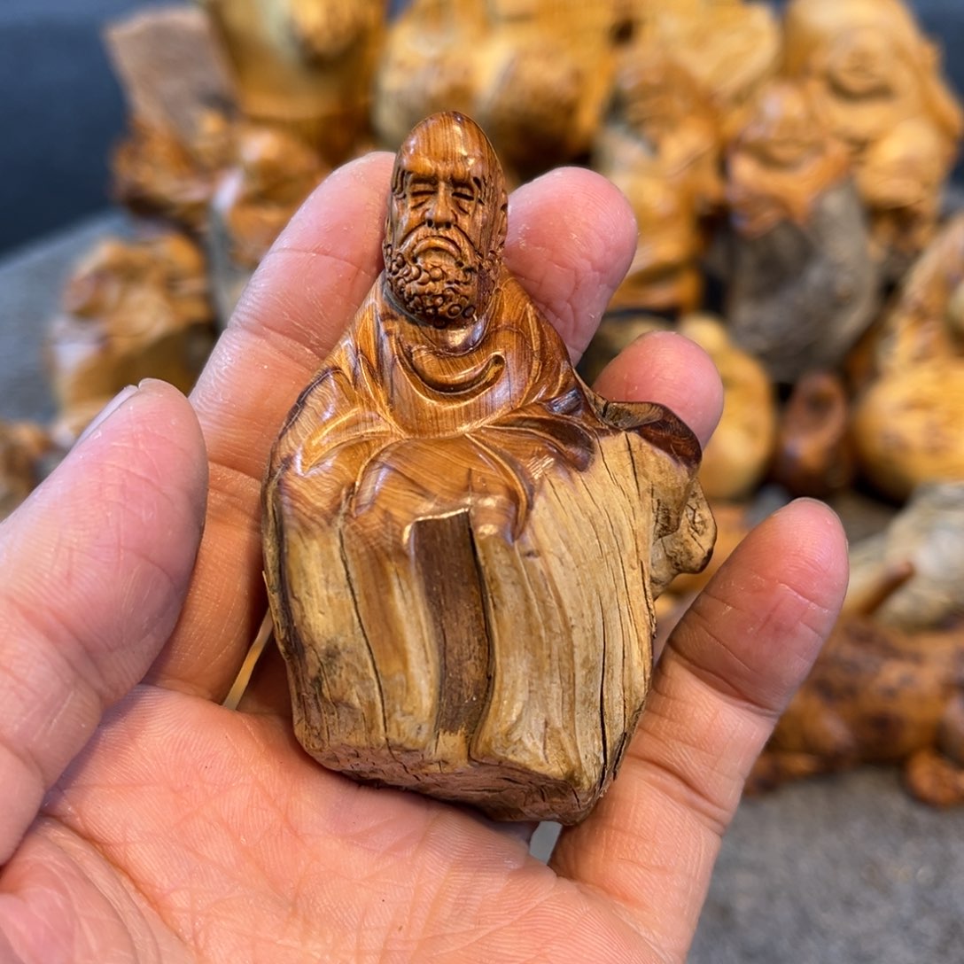 柏木（崖柏）根雕摆件工艺品