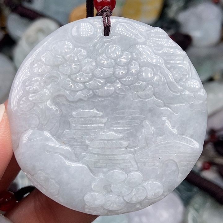 颈饰未镶嵌翡翠翡翠