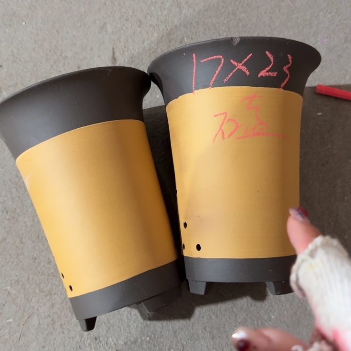 高度23口径18俩只 微瑕