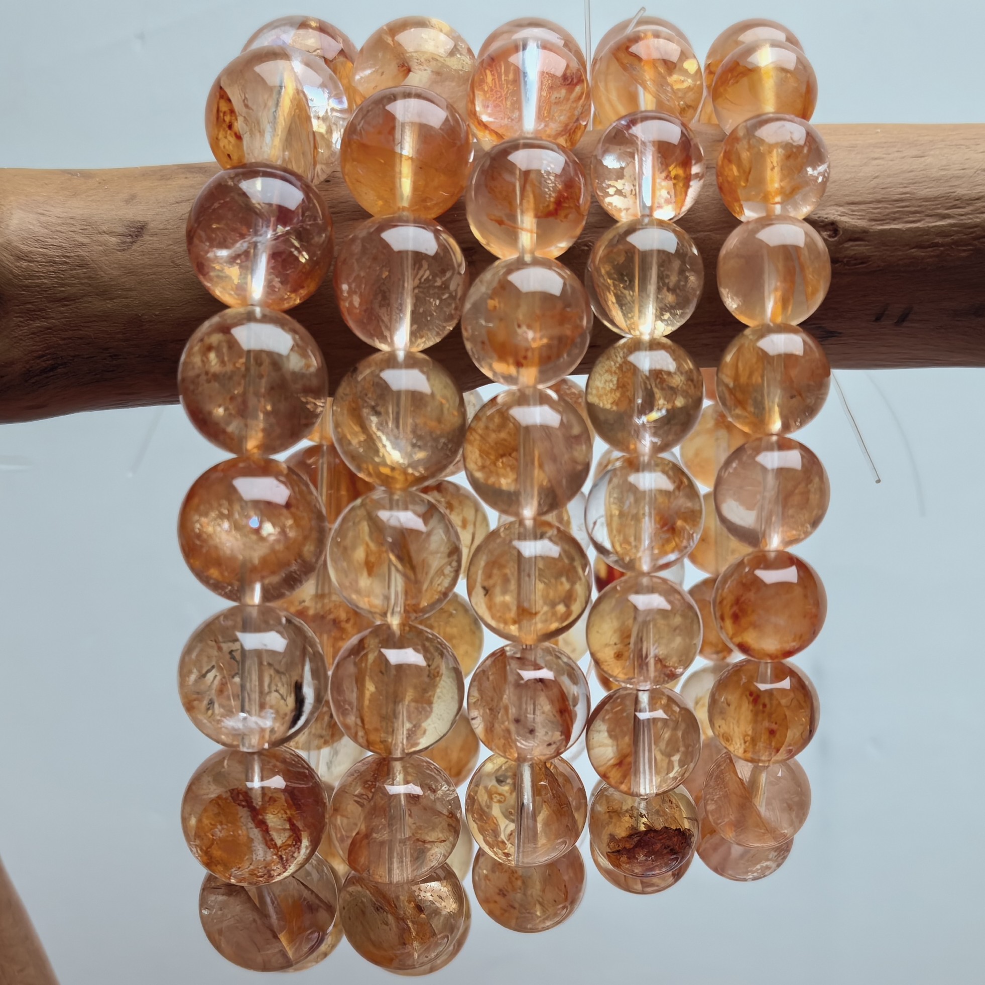 天然芬达胶花手串 多样性发一