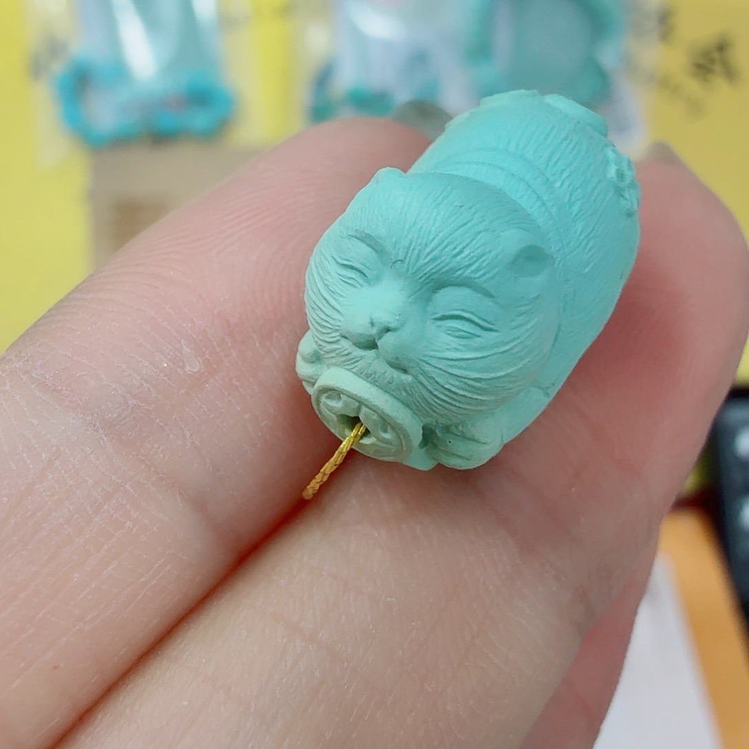 未镶嵌绿松石珠宝奇石