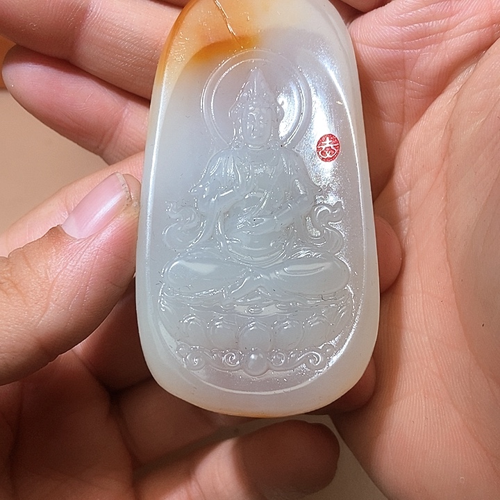 和田玉未镶嵌颈饰HX