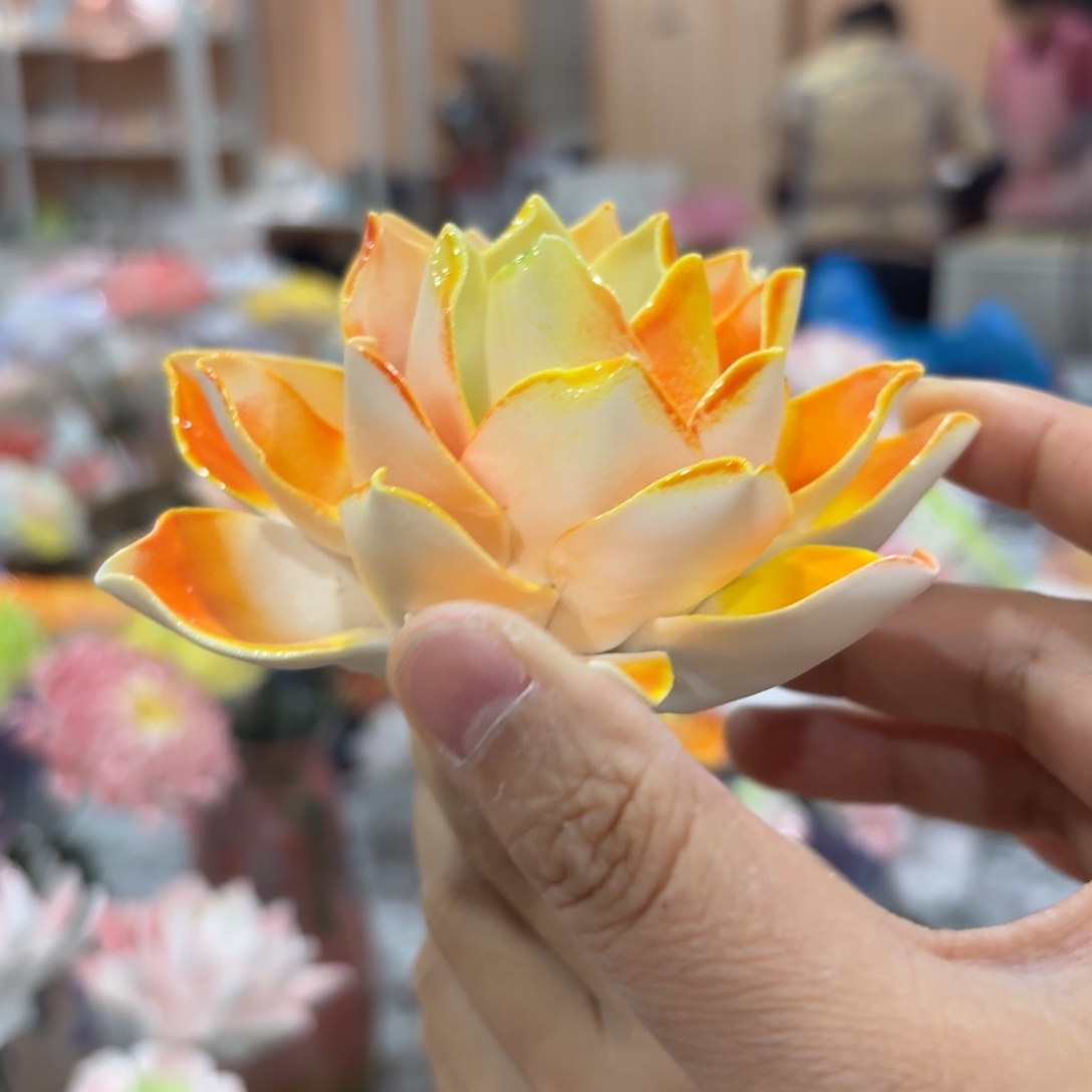 陶瓷花，20元发货，退款拉黑