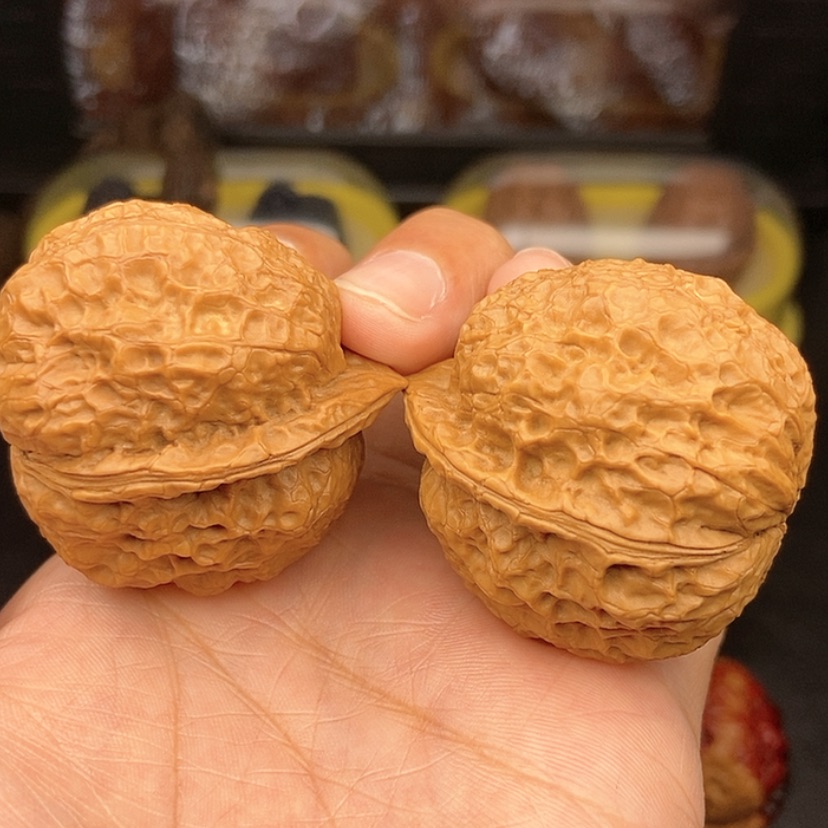 【闪购商品】文玩核桃把件41尺玄武金蟾