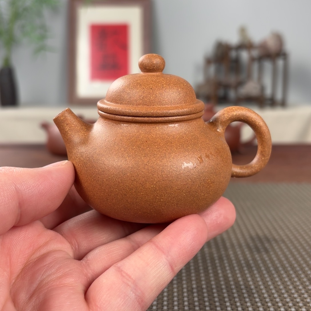 紫砂茶壶黄龙山原矿紫砂壶