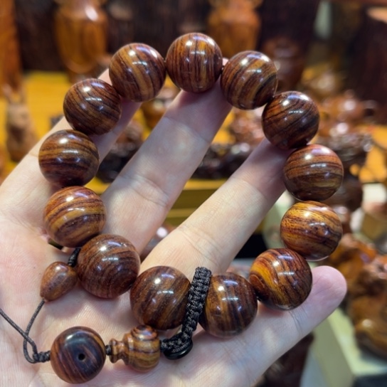 黄花梨/降香黄檀手串/手链黄花梨