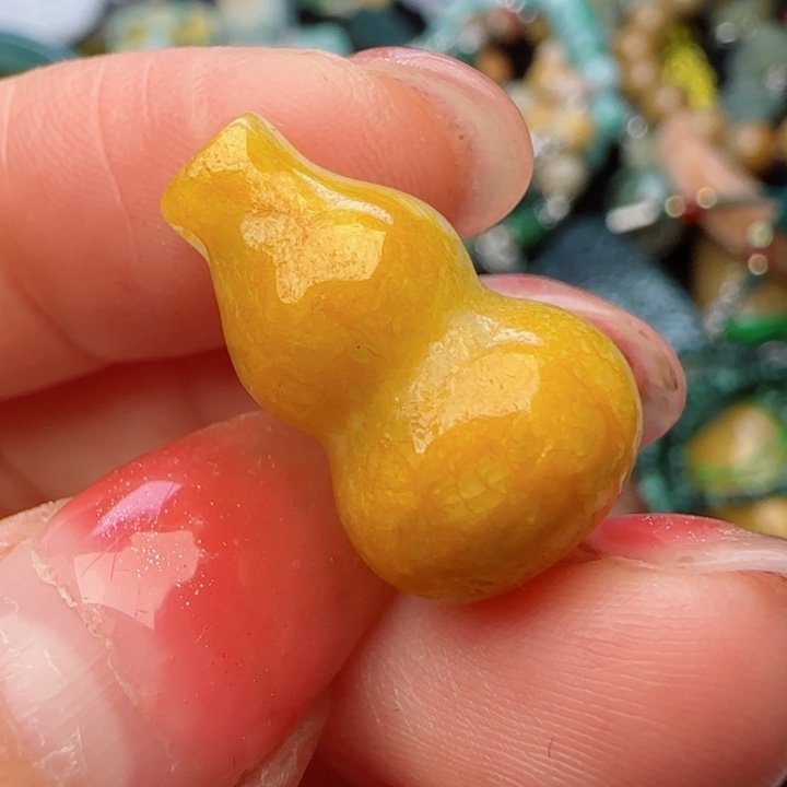 翡翠颈饰未镶嵌天然A货49