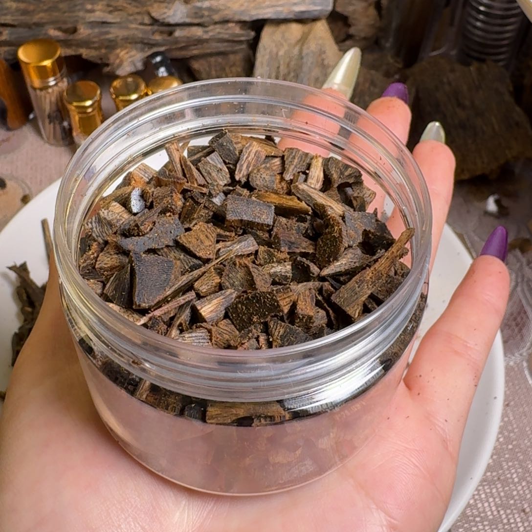 楠木绿香糖结木艺原材料 51