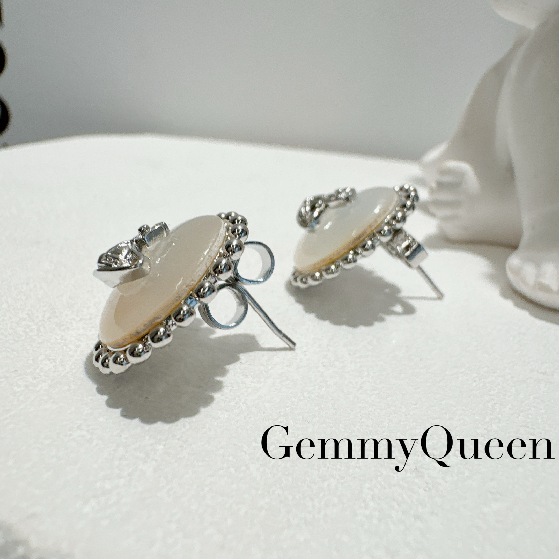 铜合金贝壳耳饰 GemmyQueen高定耳环GQ01305