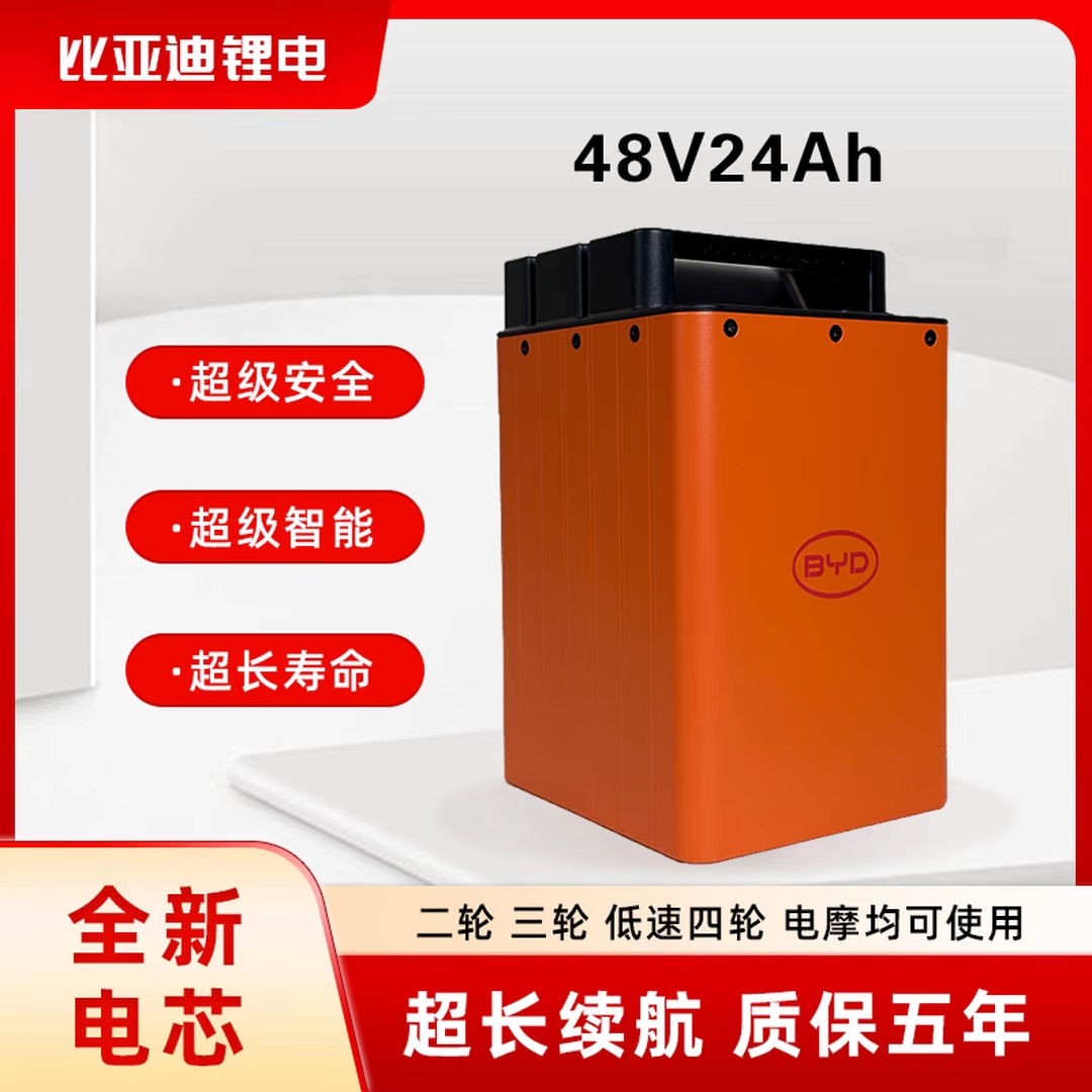 BYD/比亚迪48V24Ah磷酸铁锂电池