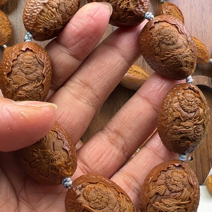 手串/手链橄榄核2.2九龙钟馗