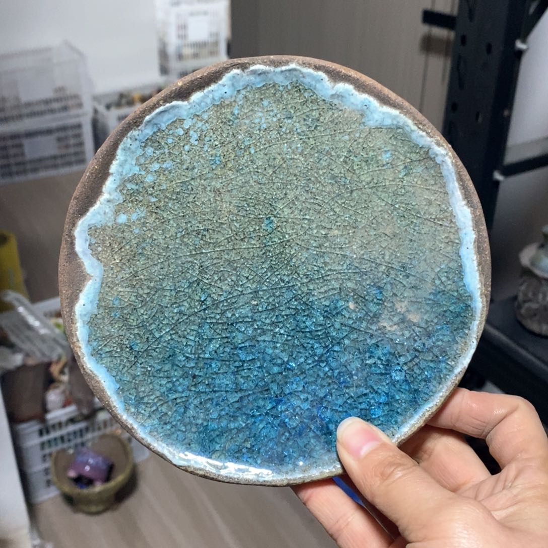 红陶处理的，处理