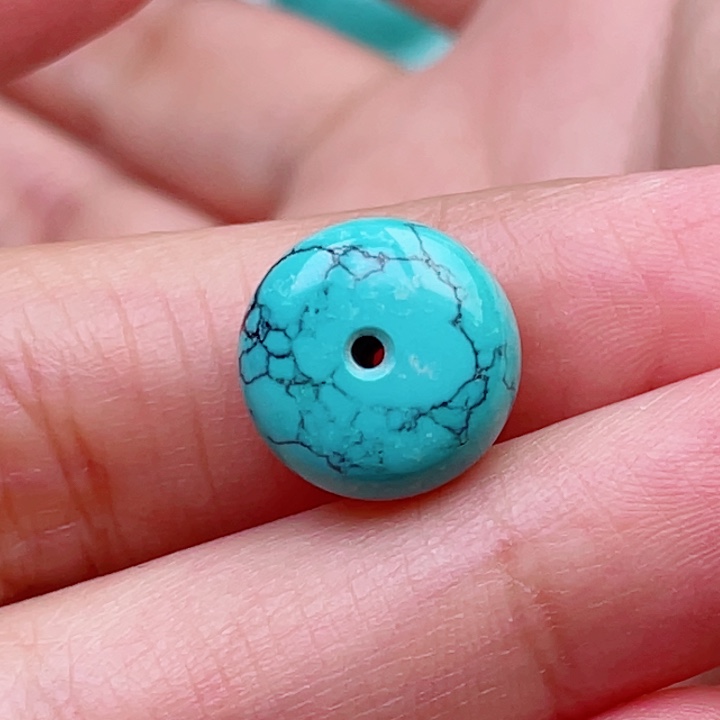 绿松石未镶嵌挂件