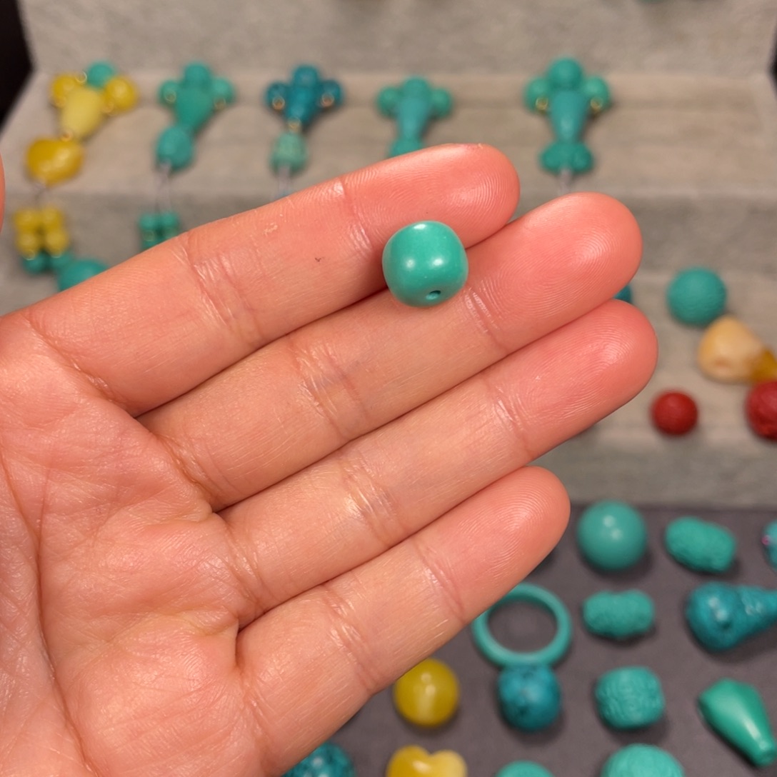 玛瑙/玉髓合金绿色10