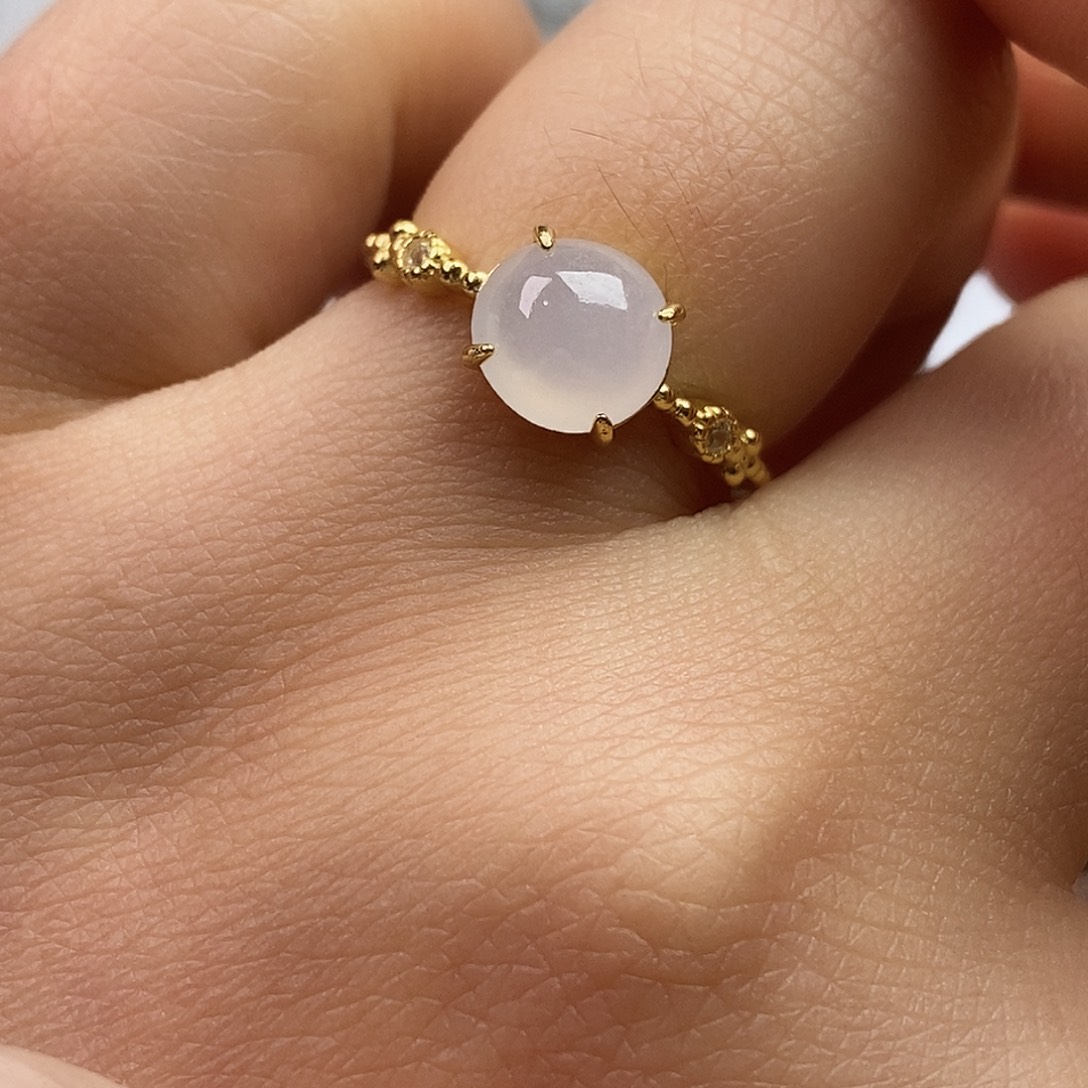 翡翠未镶嵌戒指翡翠