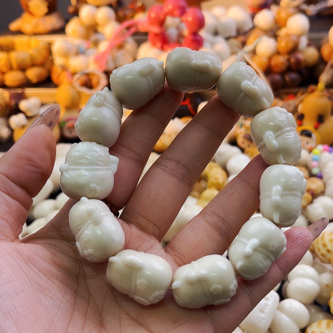 菩提根/象牙果手串招财猫福利