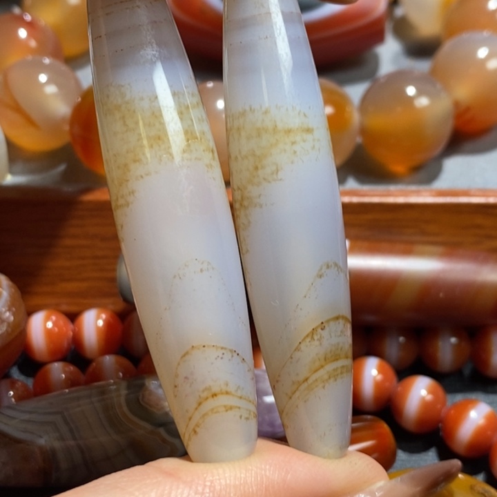 玛瑙/玉髓未镶嵌颈饰