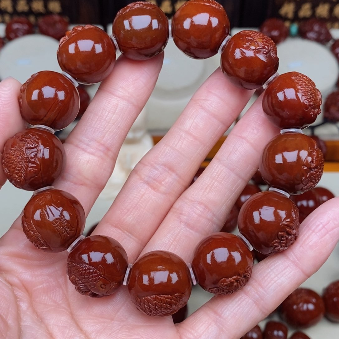 橄榄核吊坠?***疯鱼鱼鱼