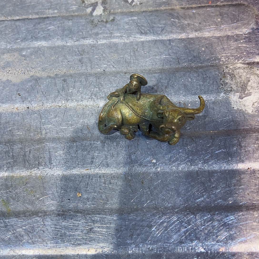 黄铜材质文房摆件