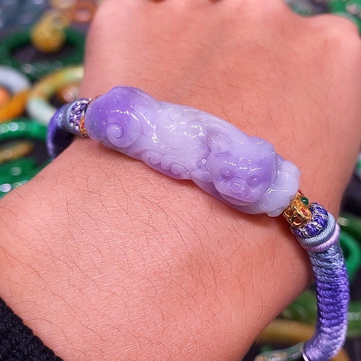 翡翠未镶嵌手链翡翠